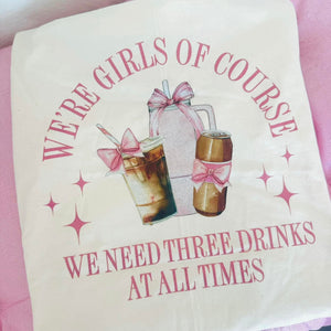 Girl Drinks